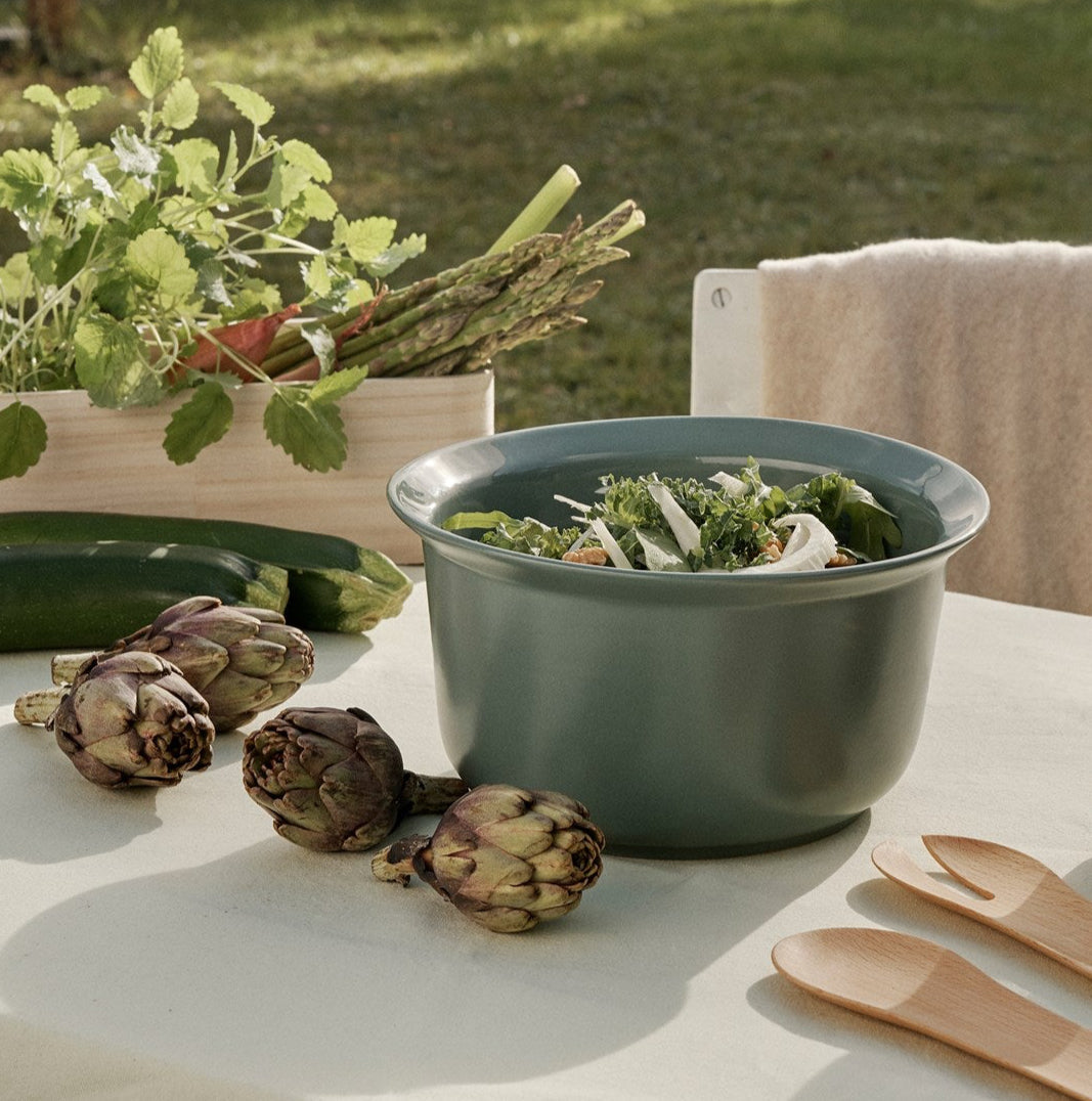 COOK & SERVE ovenproof bowl ø 9.45 in green Z00504-2